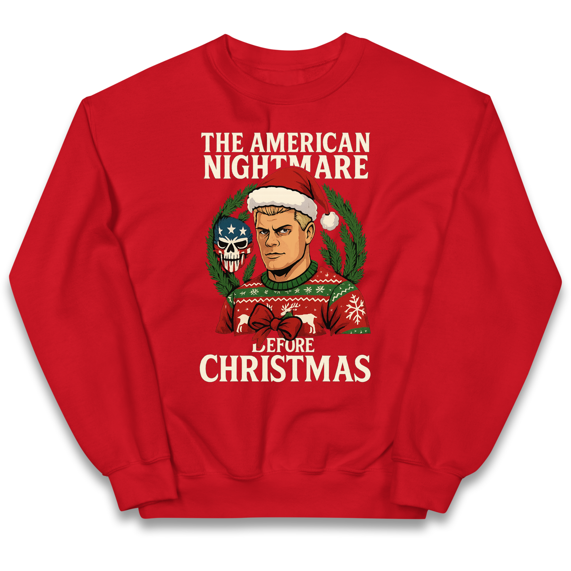 Cody Rhodes Christmas Kids Sweatshirt