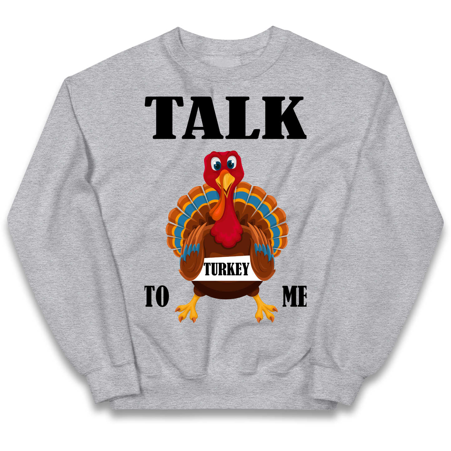 Talk Turkey To Me Christmas kids sweatshirt