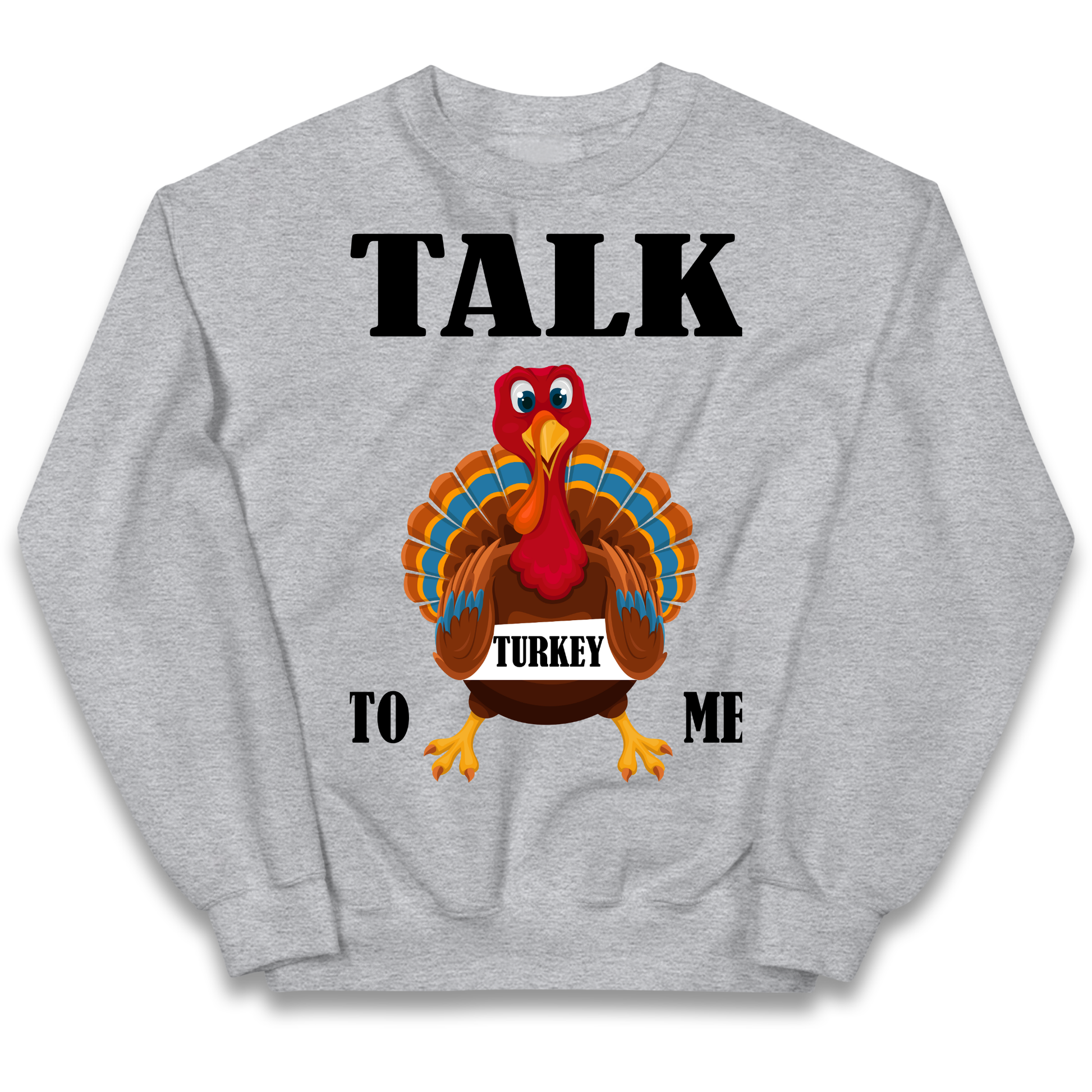 Talk Turkey To Me Christmas kids sweatshirt