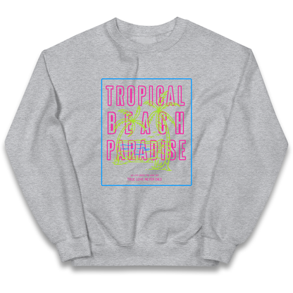 Tropical Beach Paradise kids sweatshirt