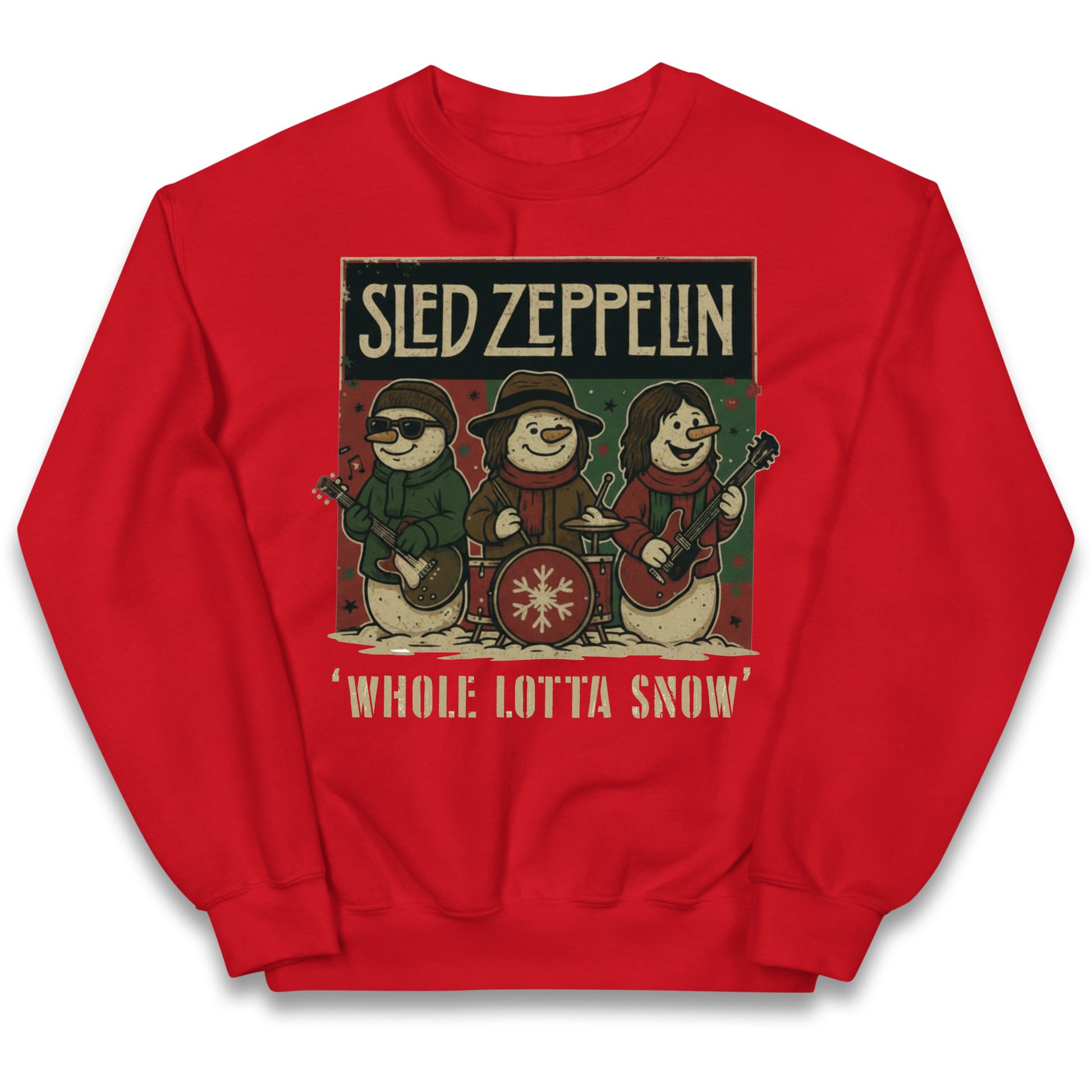 Led Zeppelin Christmas Kids Sweatshirt