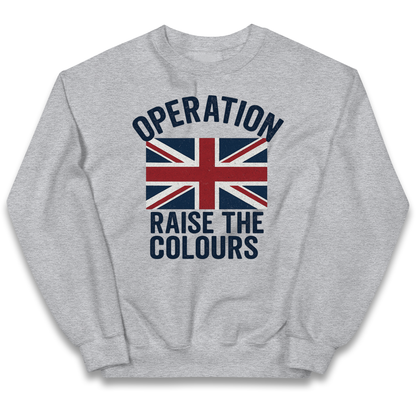 Operation Raise The Colours kids sweatshirt