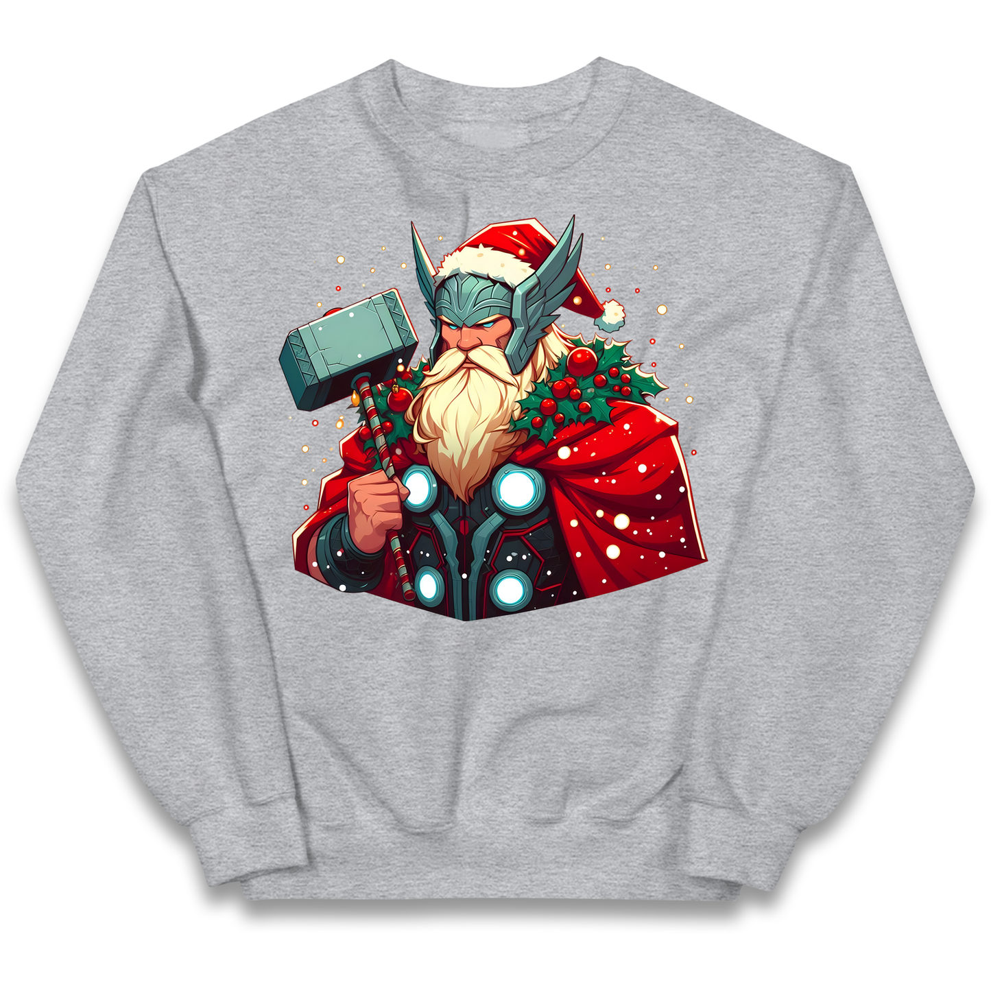 Viking Thor Santa kids sweatshirt