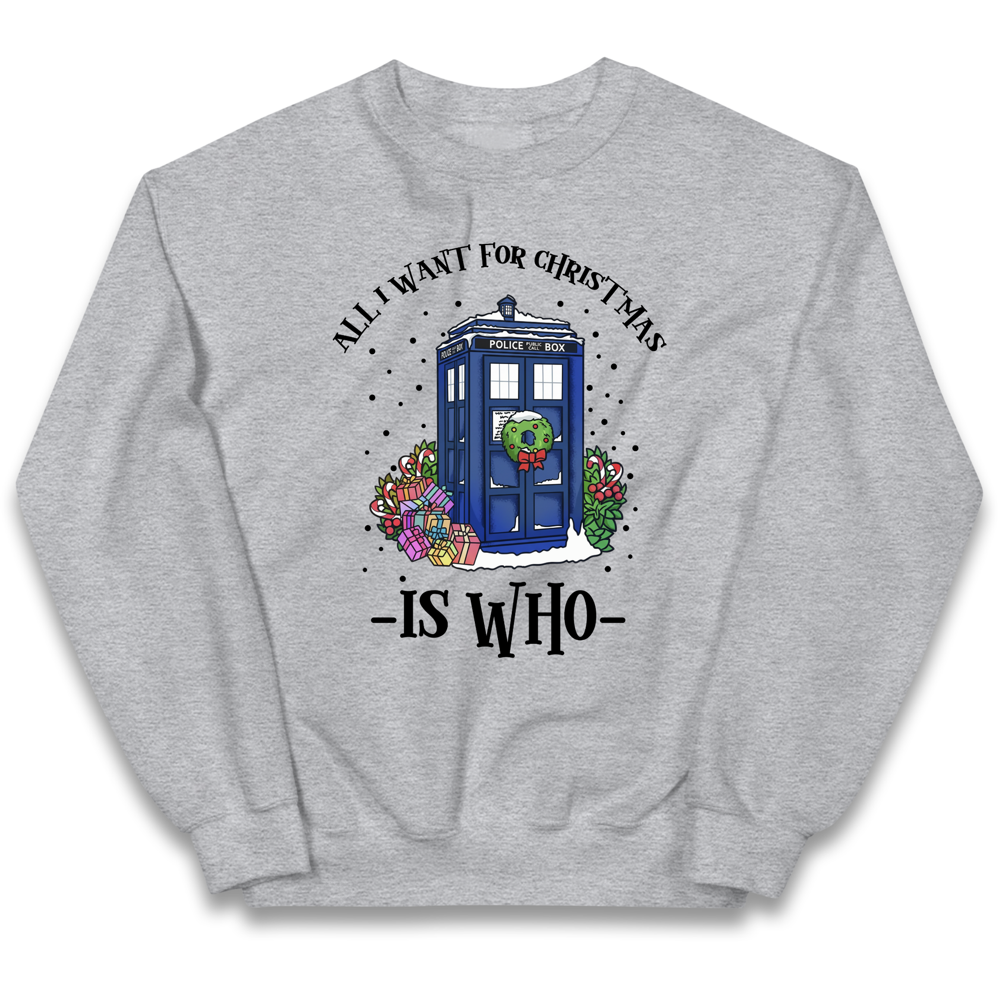 Dr Who Christmas kids sweatshirt