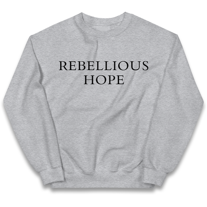 Rebellious Hope Embroidered kids sweatshirt