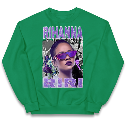 Rihanna Riri Bootleg Kids Sweatshirt