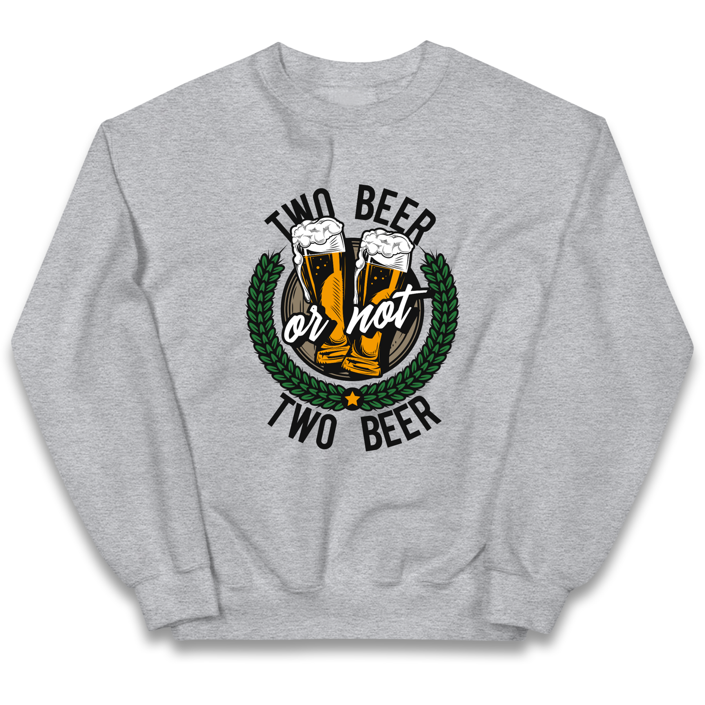 Two Beer or not Two Beer kids sweatshirt