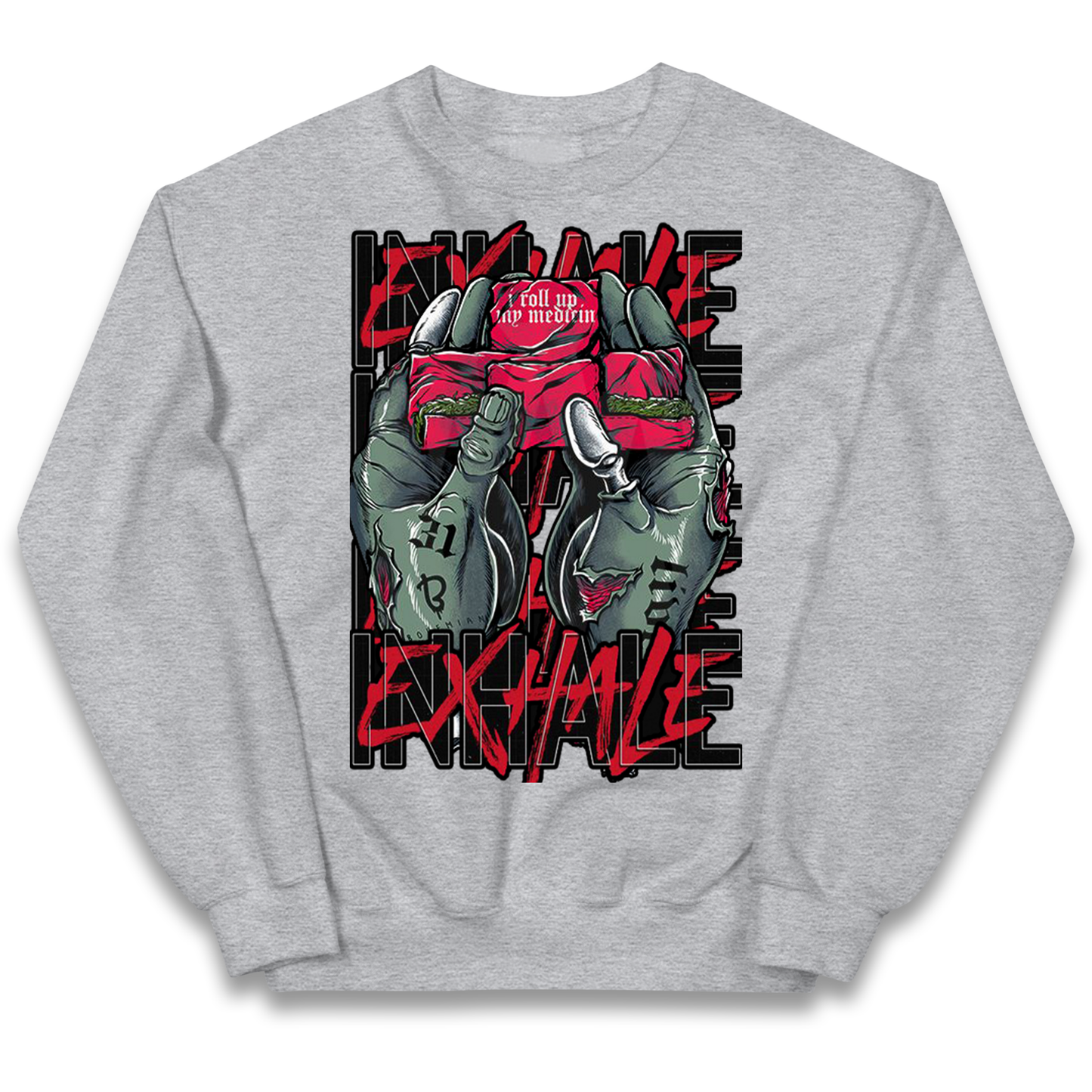 Inhale Exhale kids sweatshirt