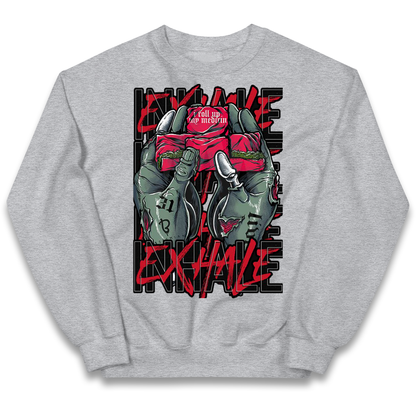 Inhale Exhale kids sweatshirt