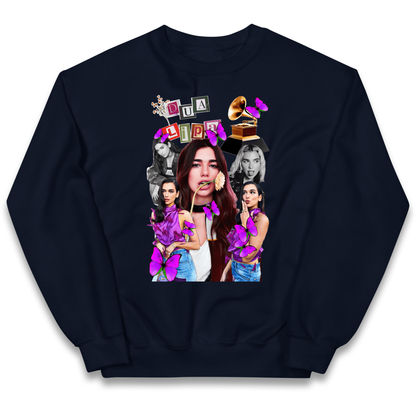 Dua Lipa Butterflies Kids Jumper
