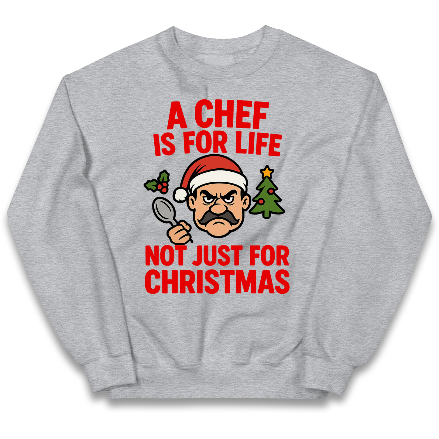 Chef Christmas Kids Jumper