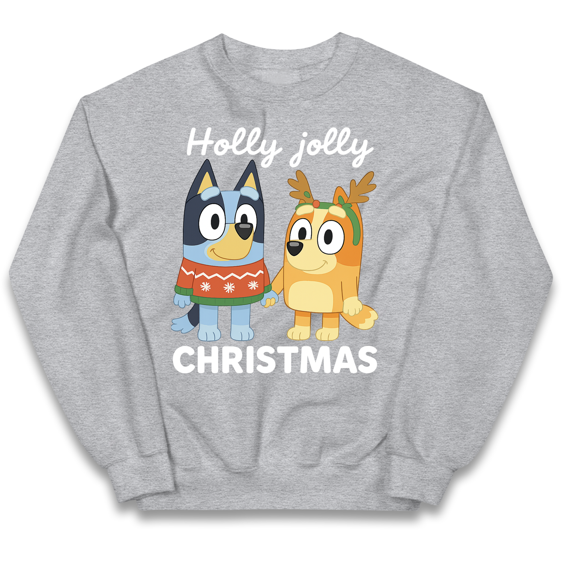 Kids Bluey Christmas Sweater