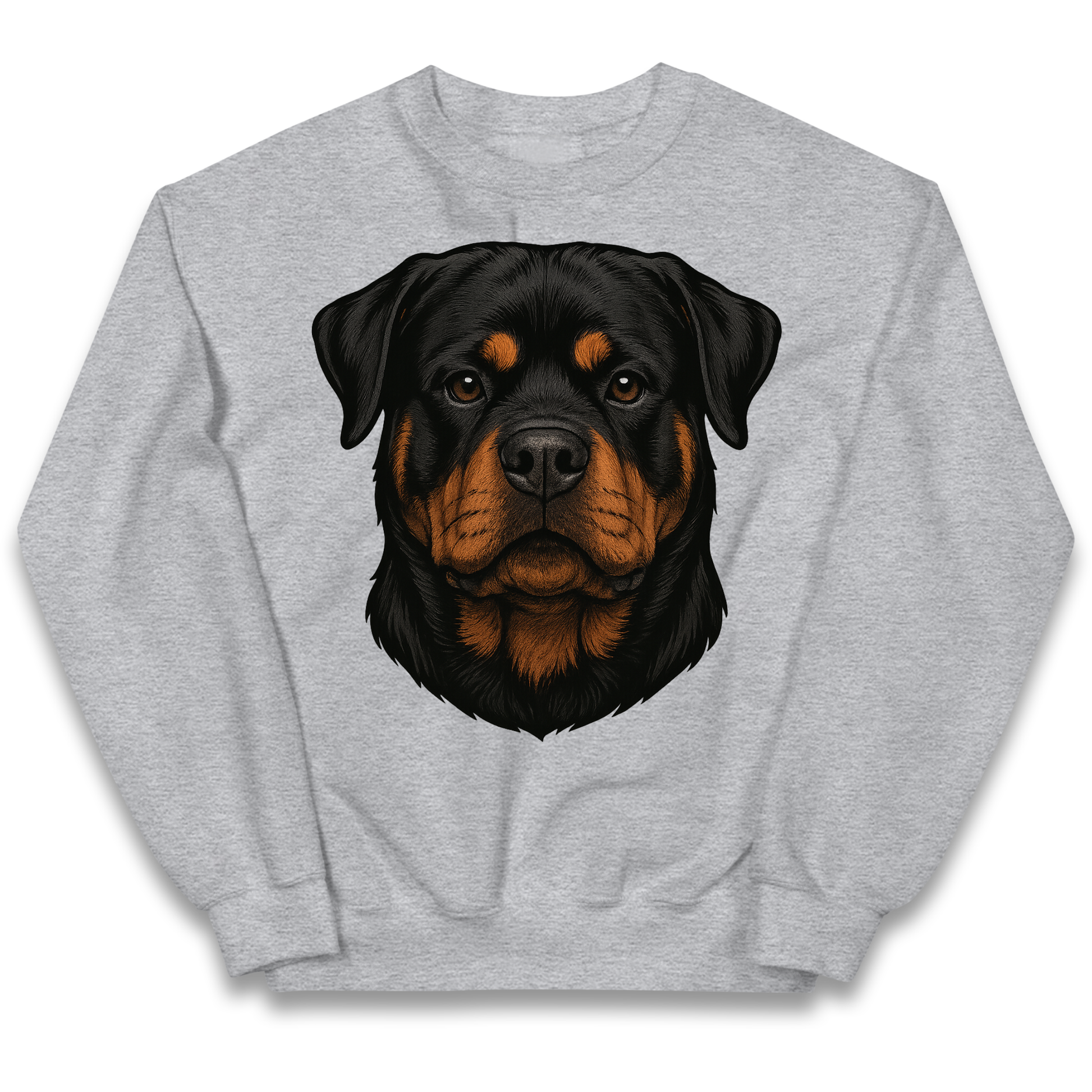 Rottweiler Face kids sweatshirt