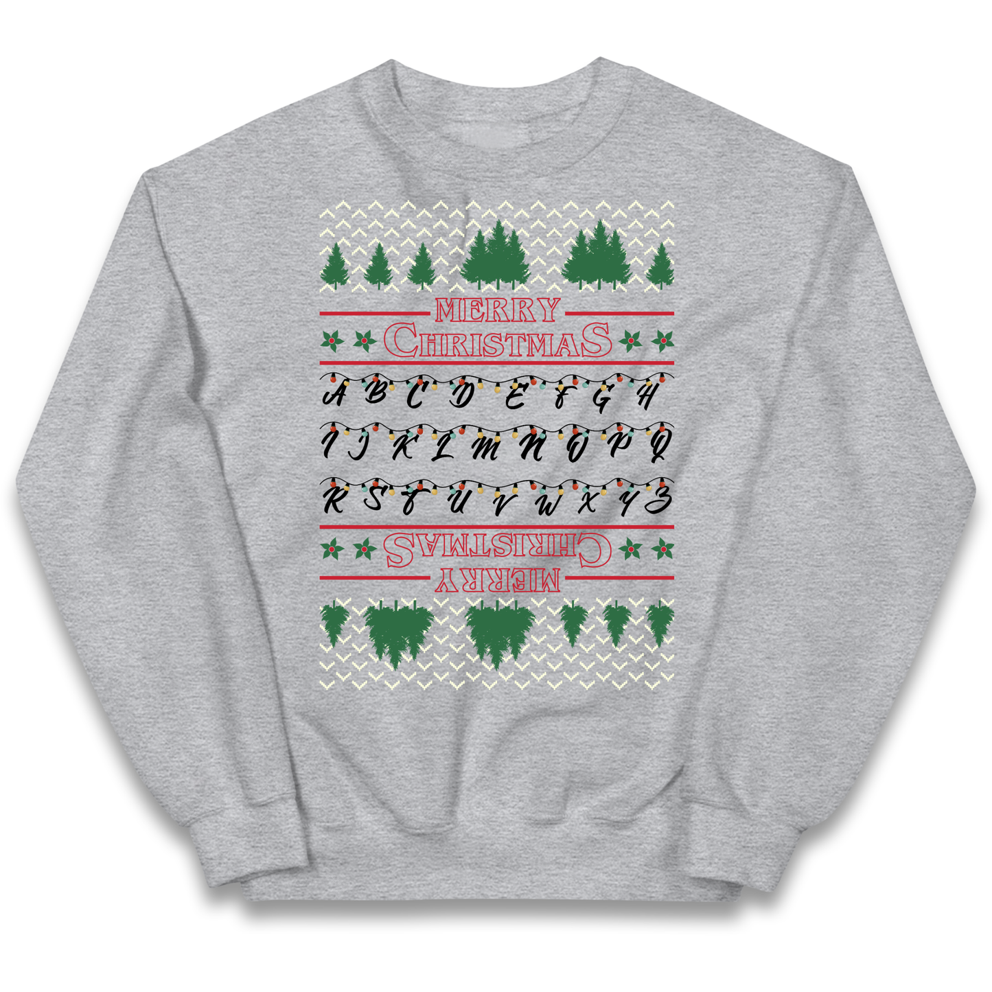 stranger things christmas jumper Kids Jumper