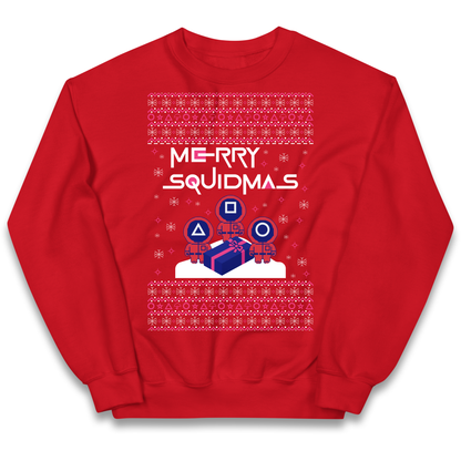 Squid Games Christmas Kids Jumper