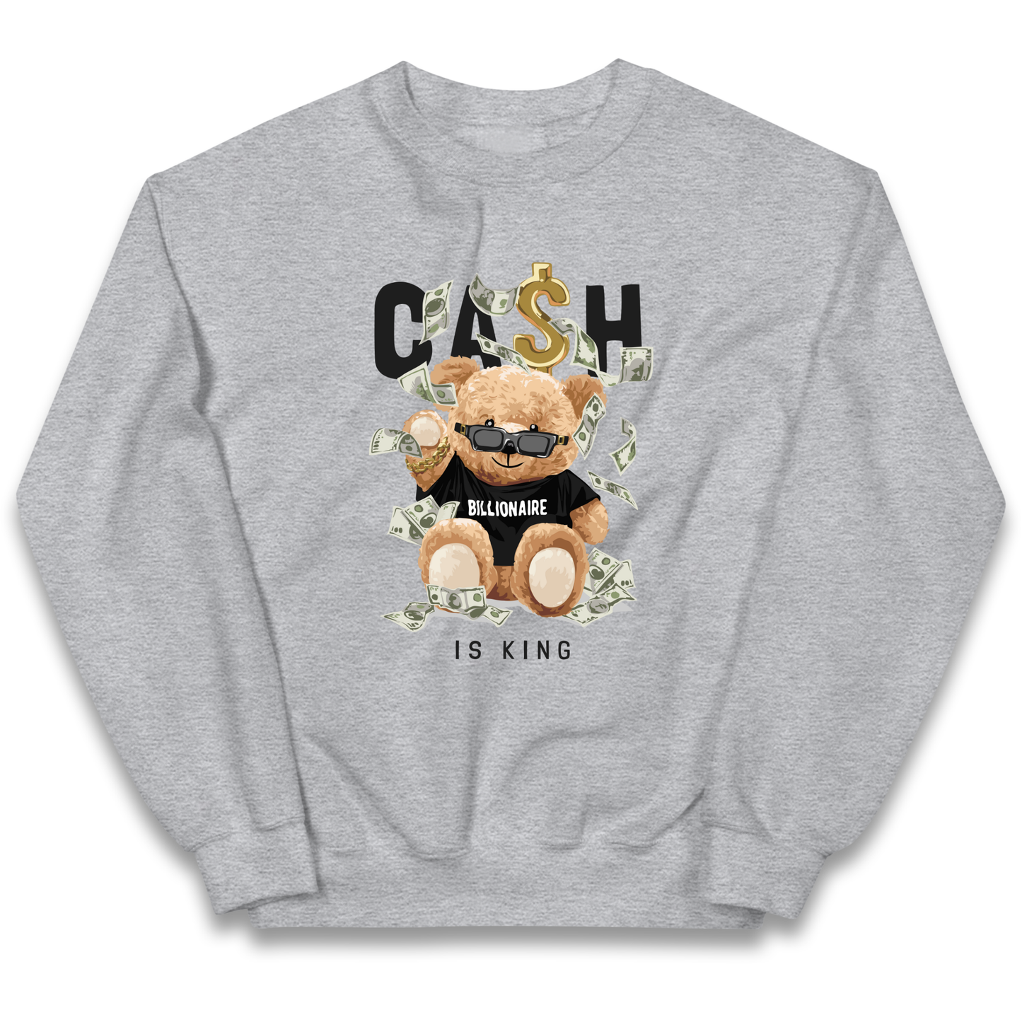 Teddy Bear Billionaire Streetwear kids sweatshirt