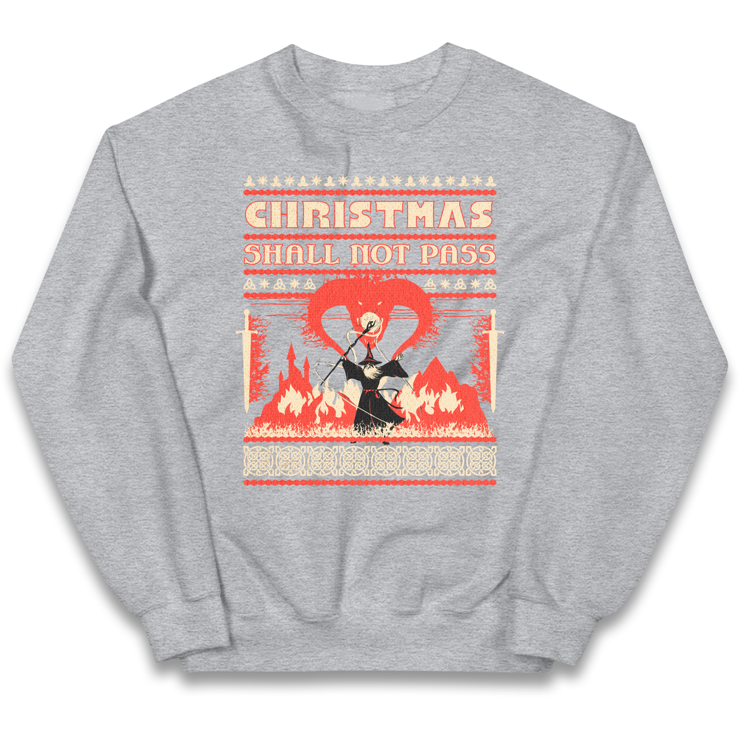 Christmas Shall Not Pass kids sweatshirt