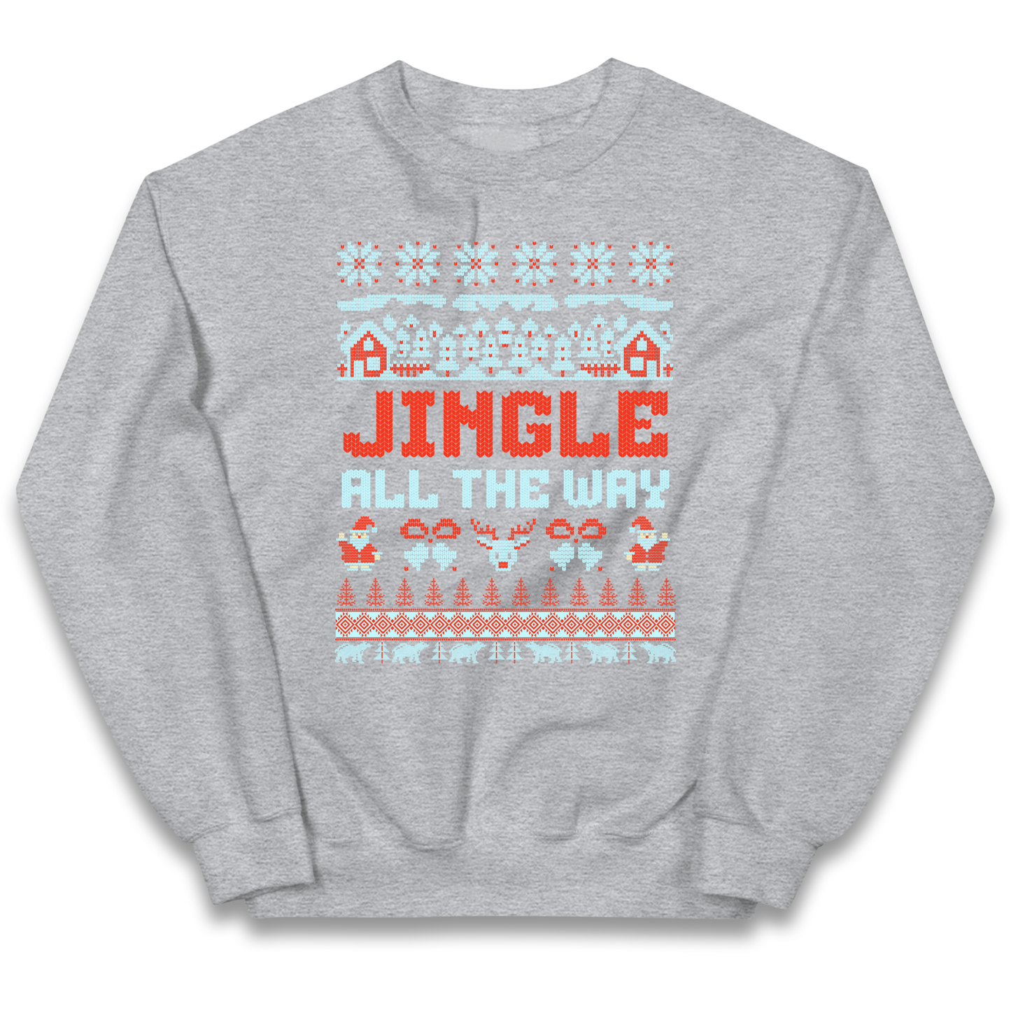 Jingle All The Way Christmas kids sweatshirt