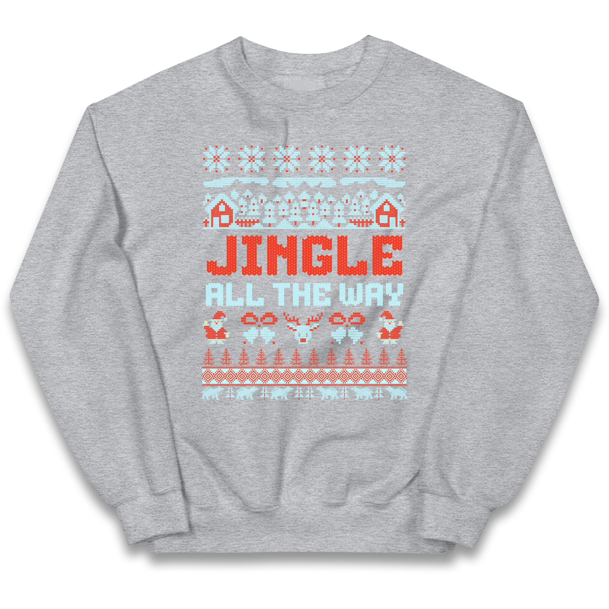 Jingle All The Way Christmas kids sweatshirt