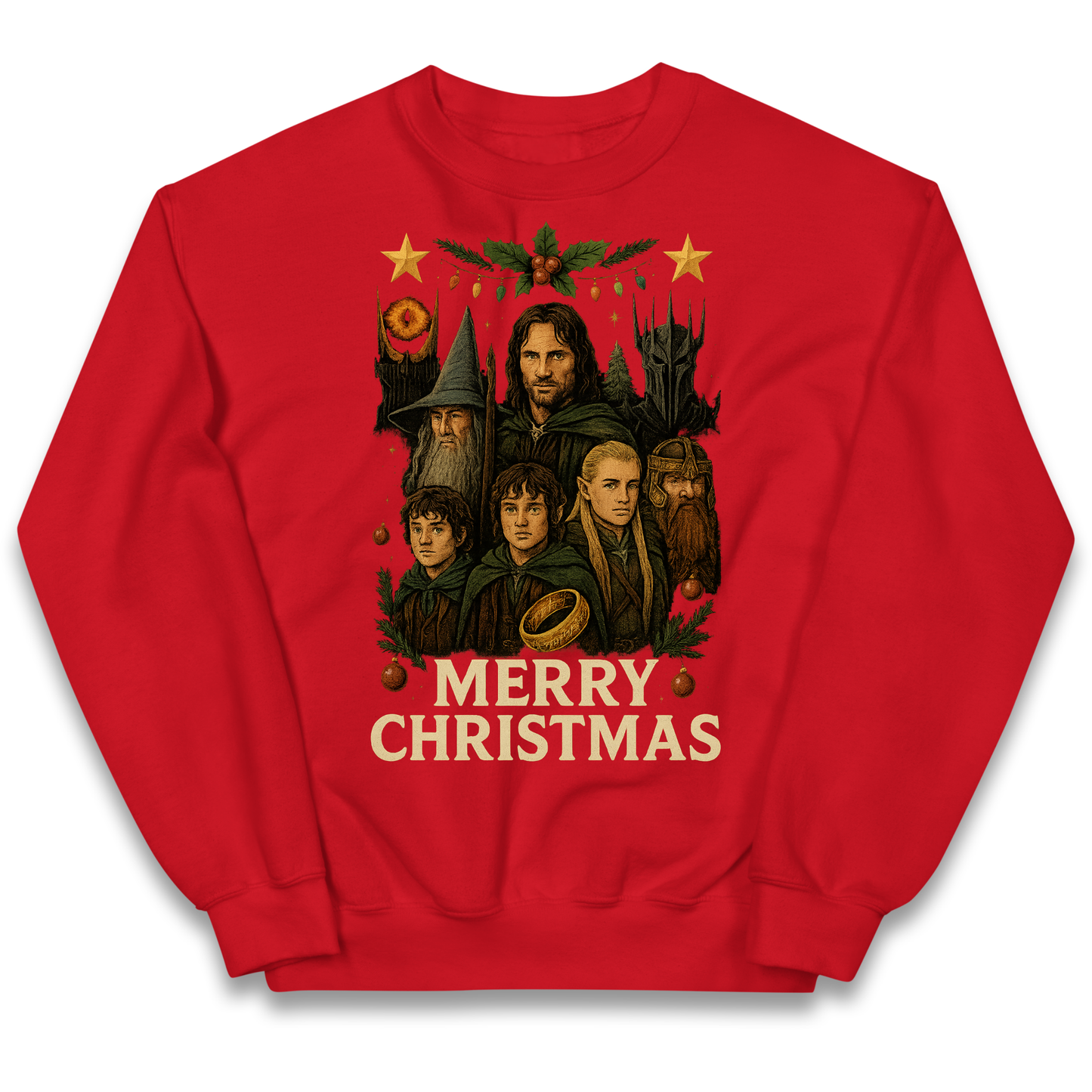 Lord of The Rings Christmas Kids Jumper