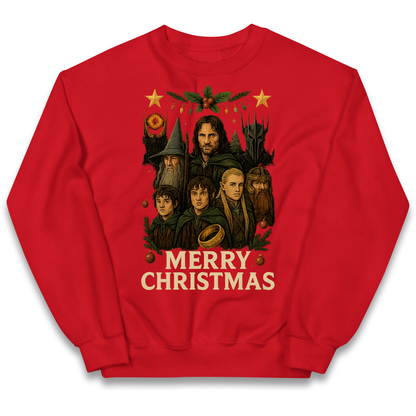 Lord of The Rings Christmas Kids Jumper