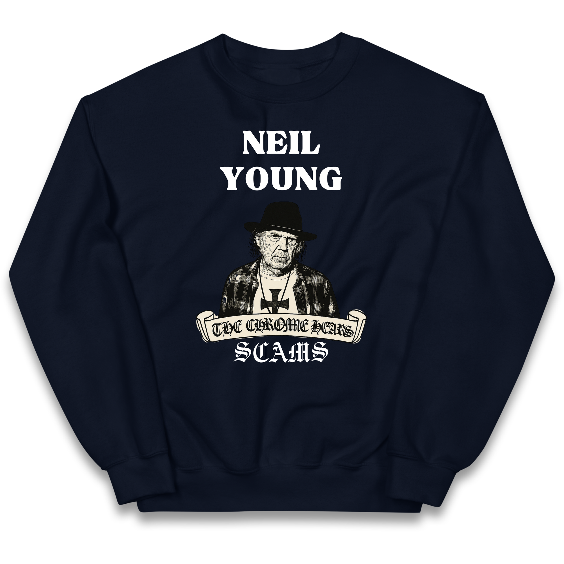 Neil Young and the Chrome Hearts Kids Jumper