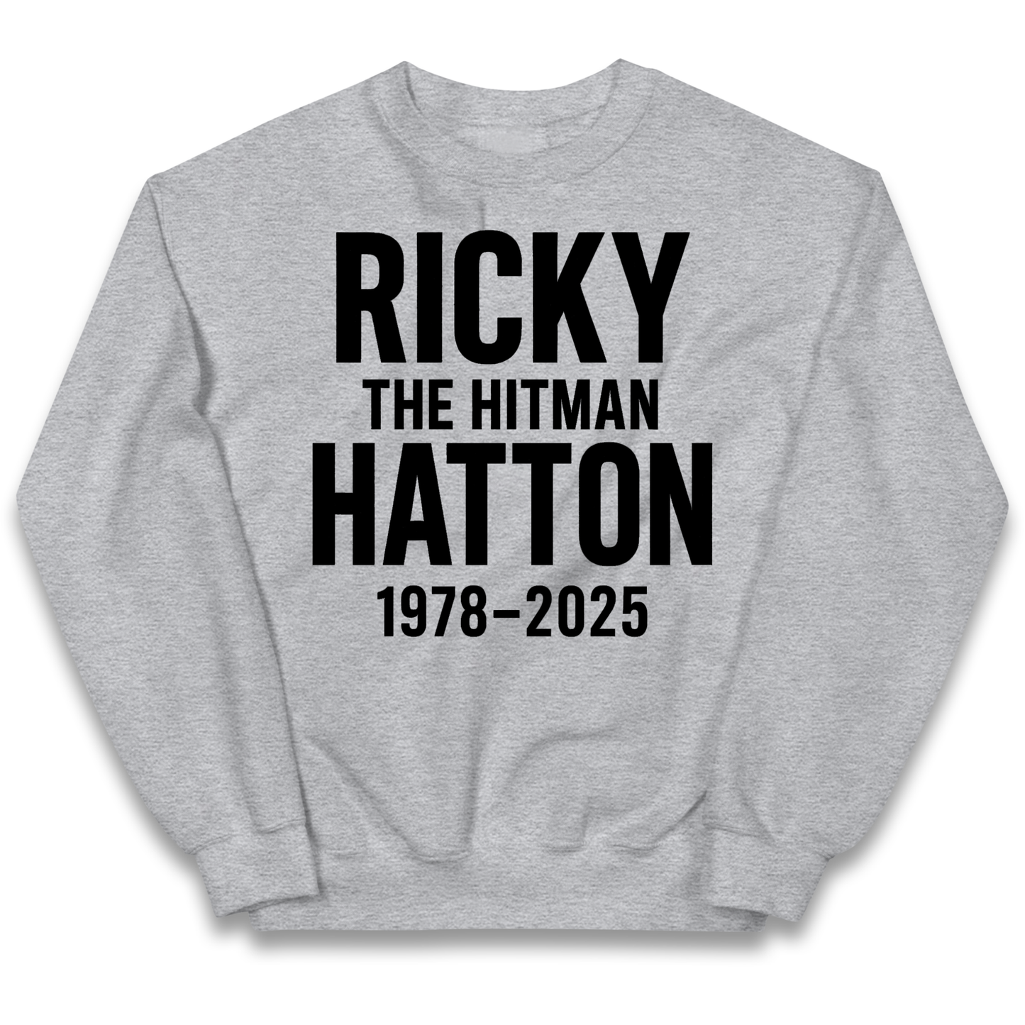 Ricky The Hitman Hatton 1978 2025 kids sweatshirt