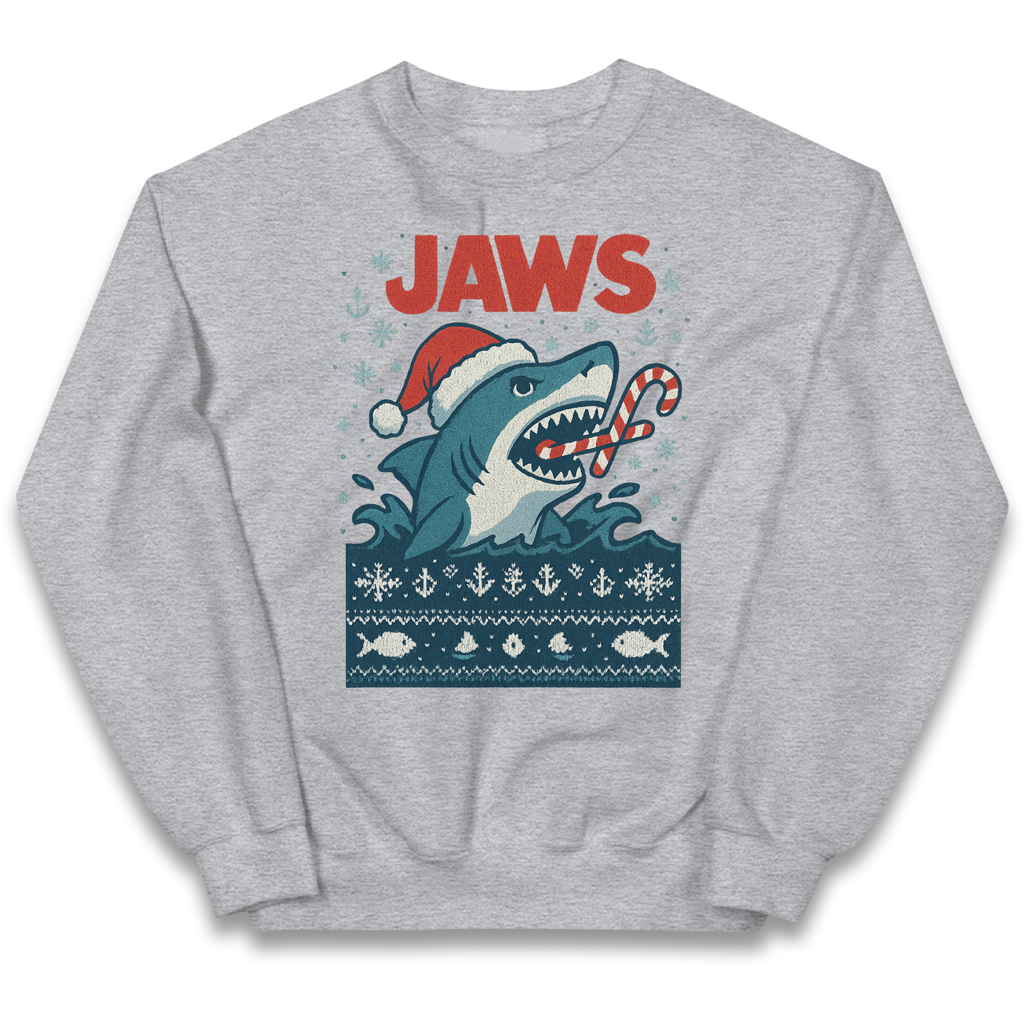 Jaws Christmas kids sweatshirt
