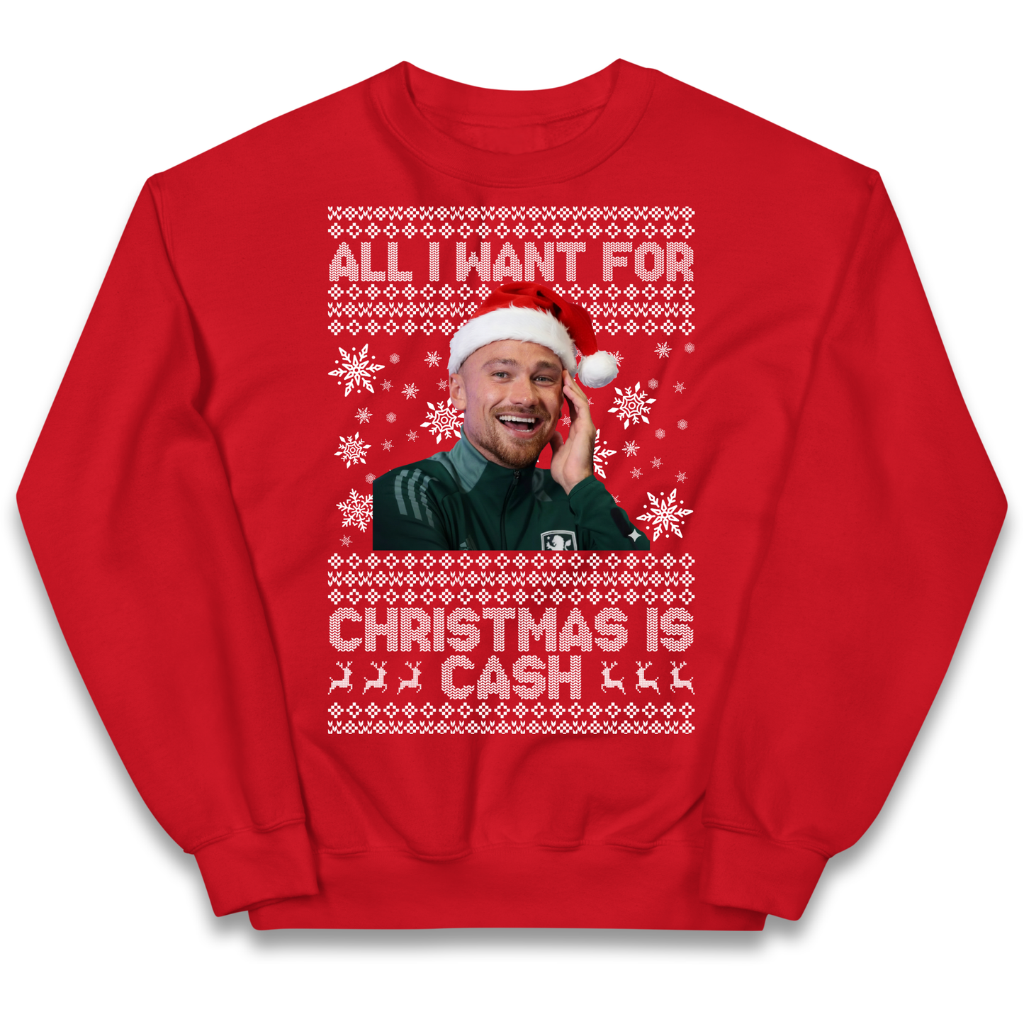 Matt Cash Christmas Kids Jumper