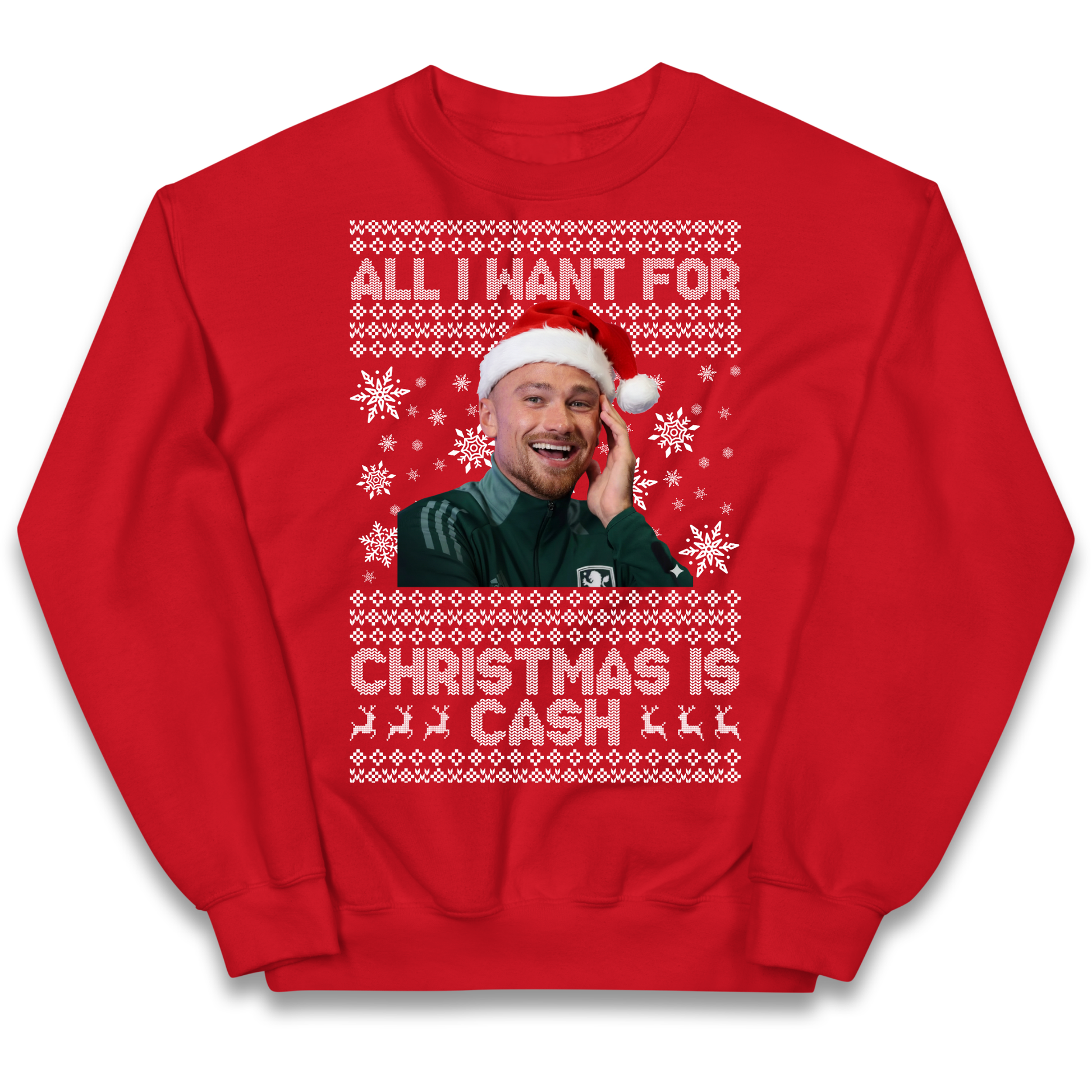 Matt Cash Christmas Kids Jumper