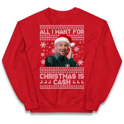 Matt Cash Christmas Kids Jumper