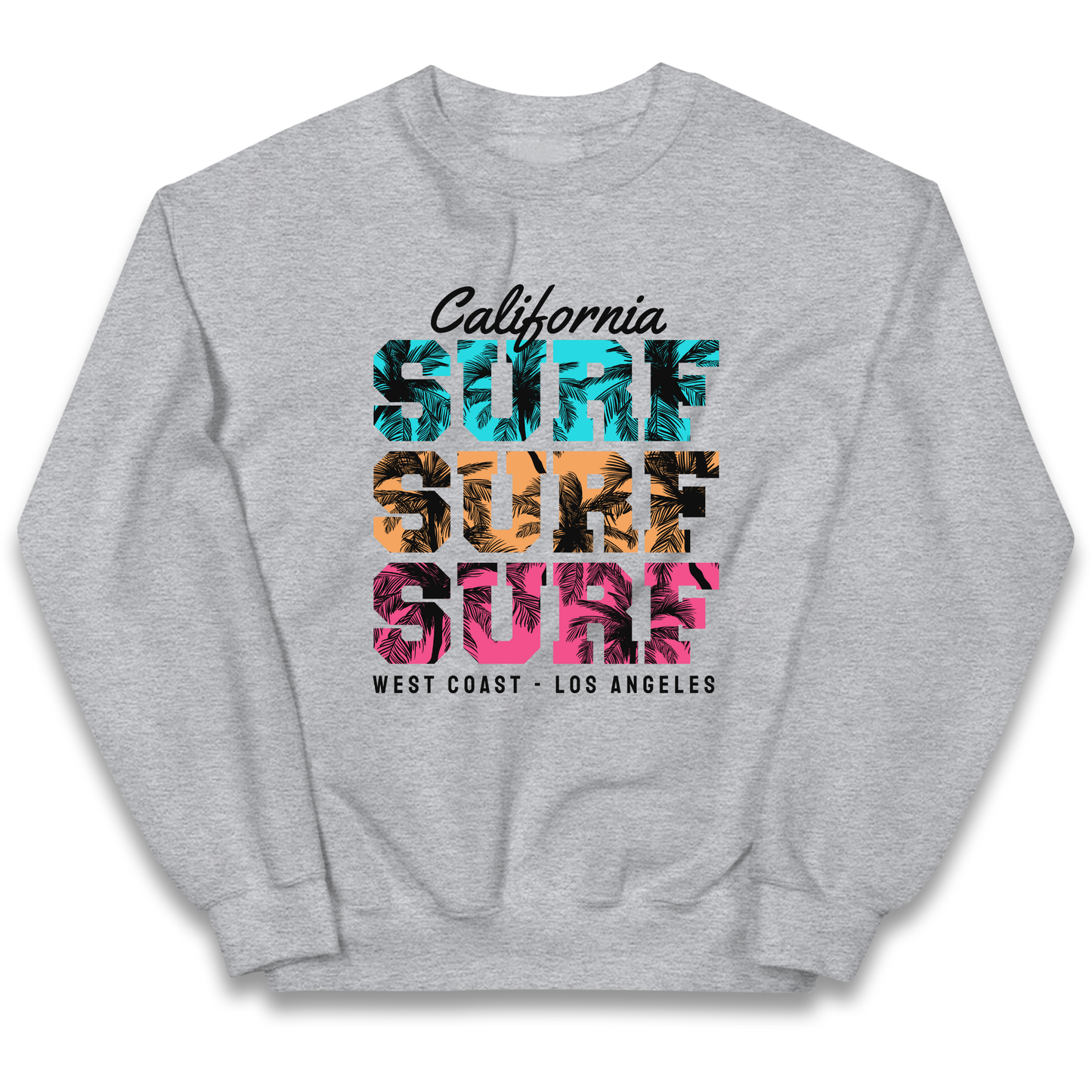 California Surf Surf Surf kids sweatshirt