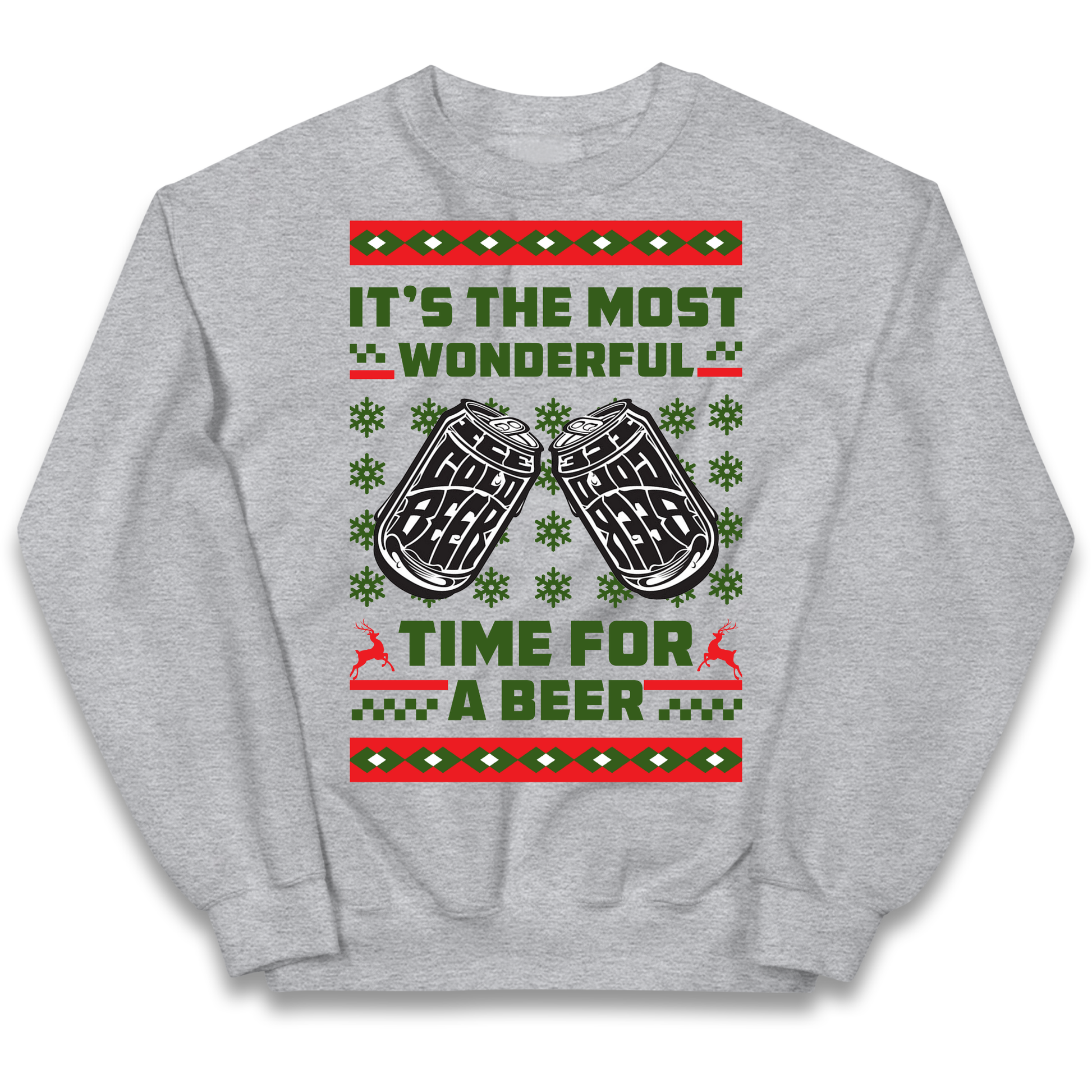 Its The Most Wonderful Time For A Beer Christmas kids sweatshirt