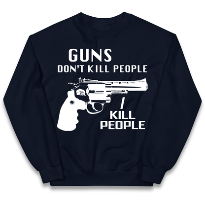 Guns Don’t Kill People Kids Jumper 