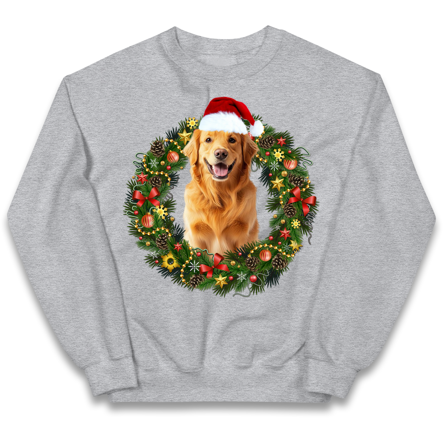 Dog Christmas kids sweatshirt