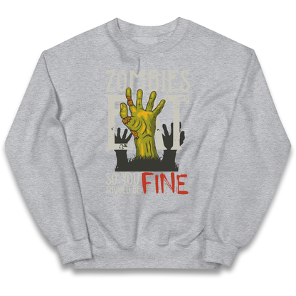 Zombies Eat kids sweatshirt