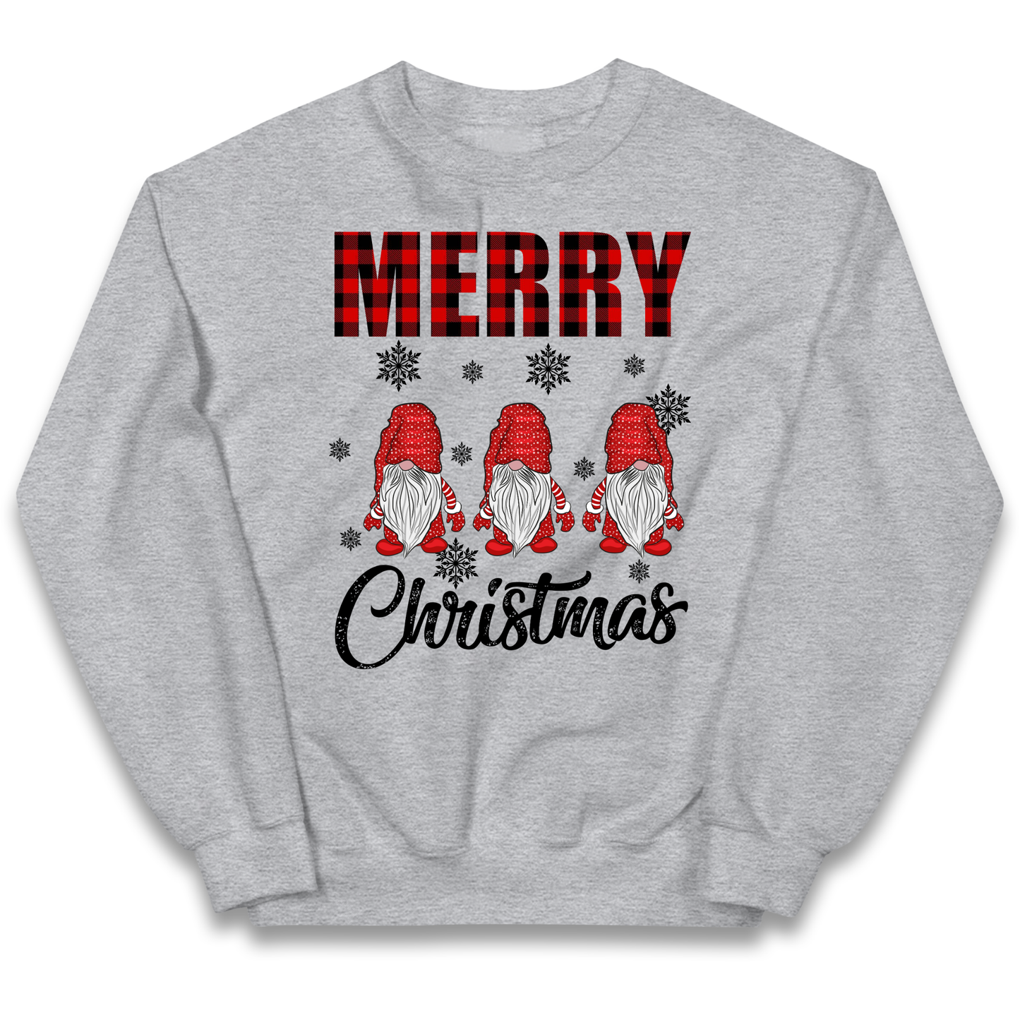 Merry Knomes Christmas Kids Sweatshirt
