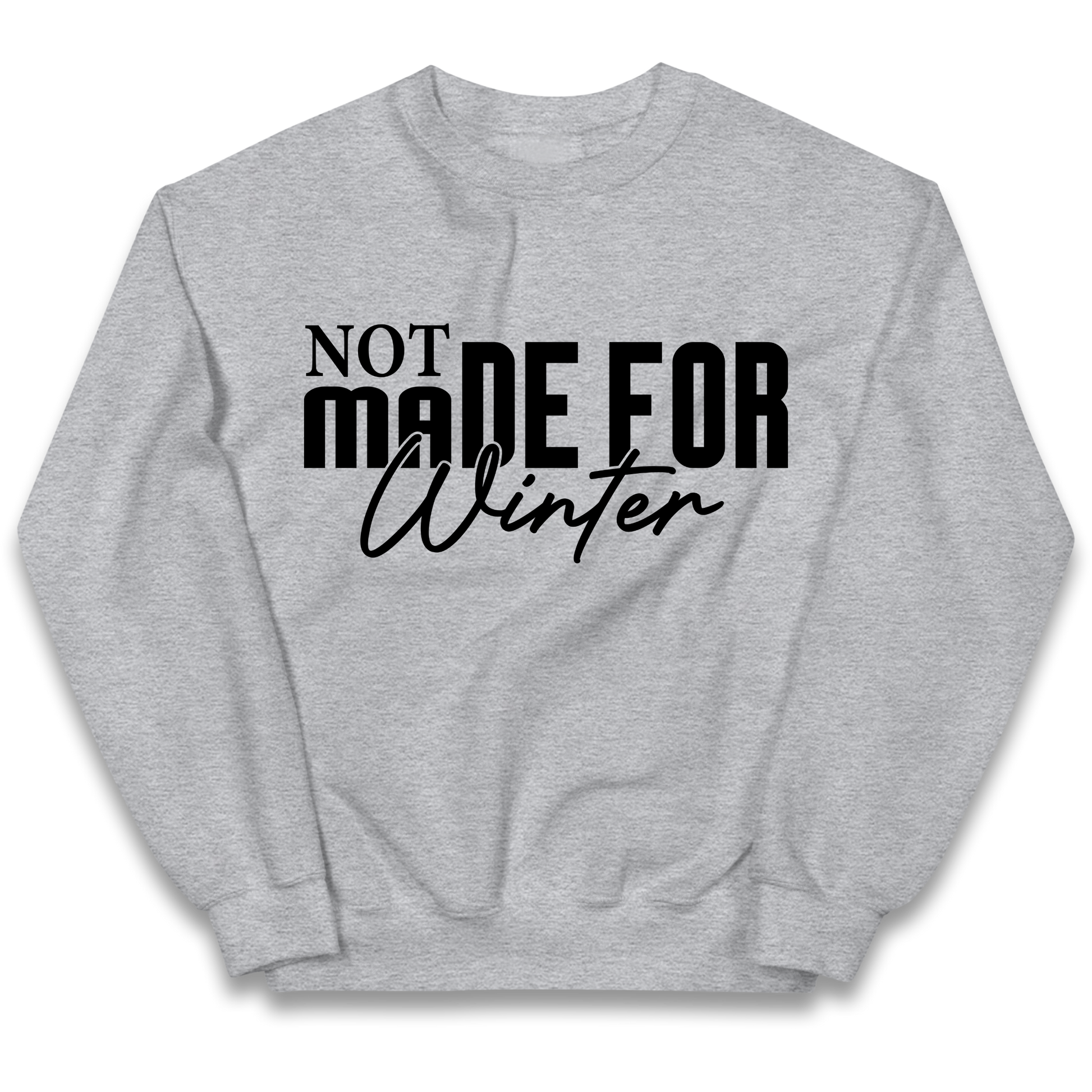 Not Made For Winter Christmas kids sweatshirt