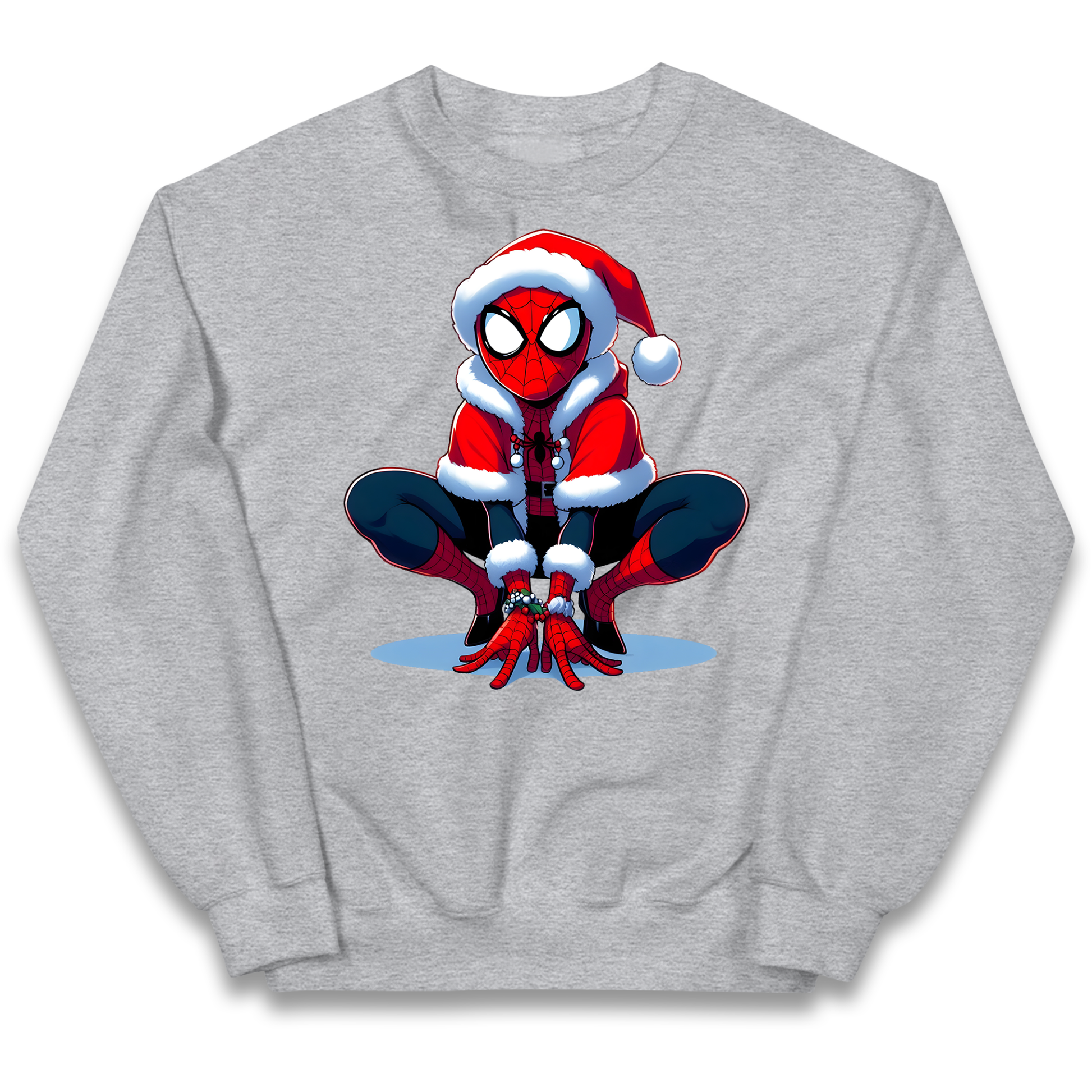 Spiderman Santa kids sweatshirt