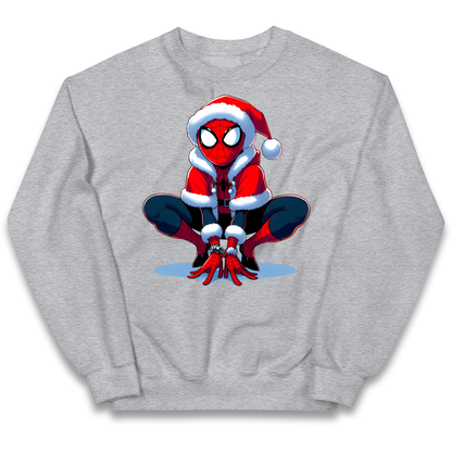 Spiderman Santa kids sweatshirt