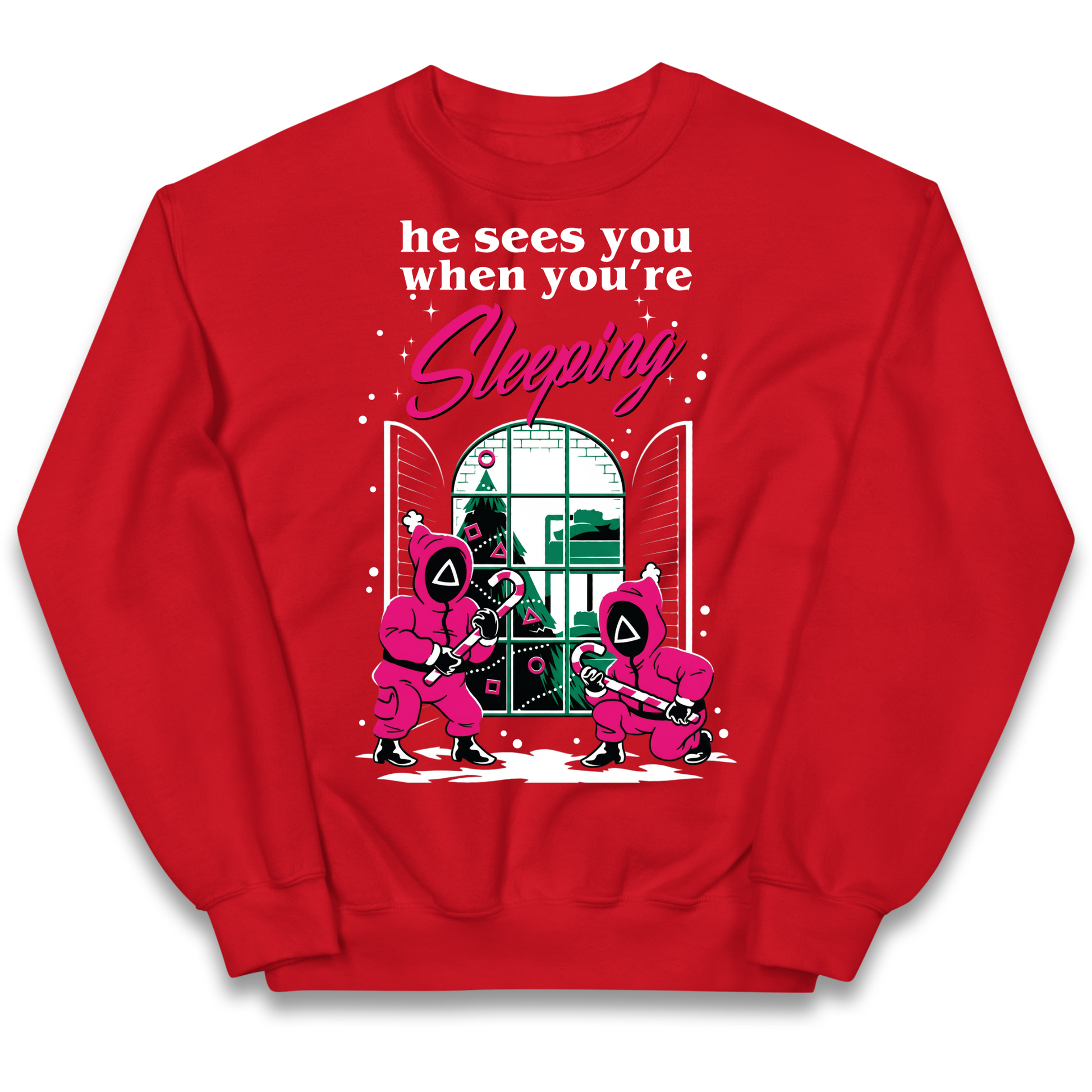 Squid Games Xmas Kids Jumper