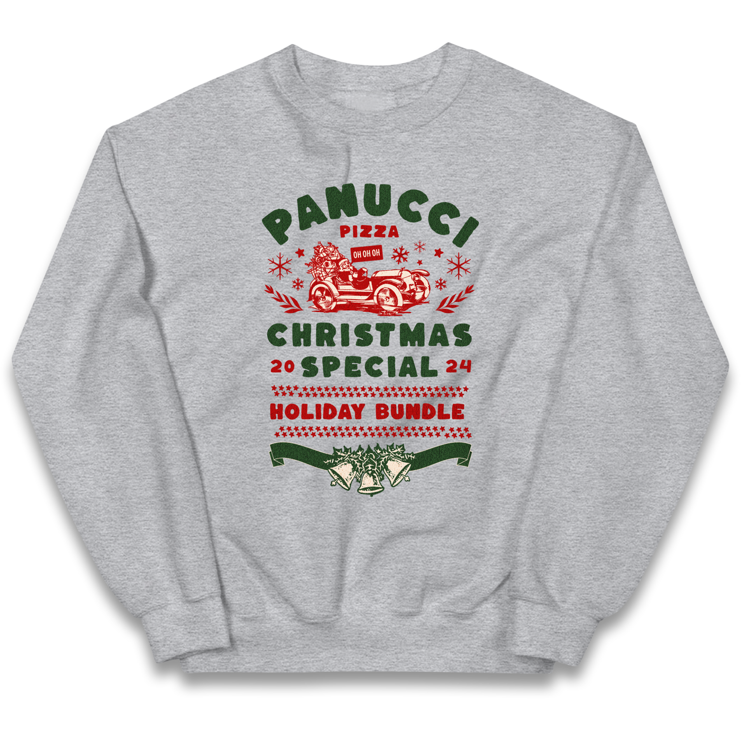 Panucci Pizza Christmas Special Christmas kids sweatshirt