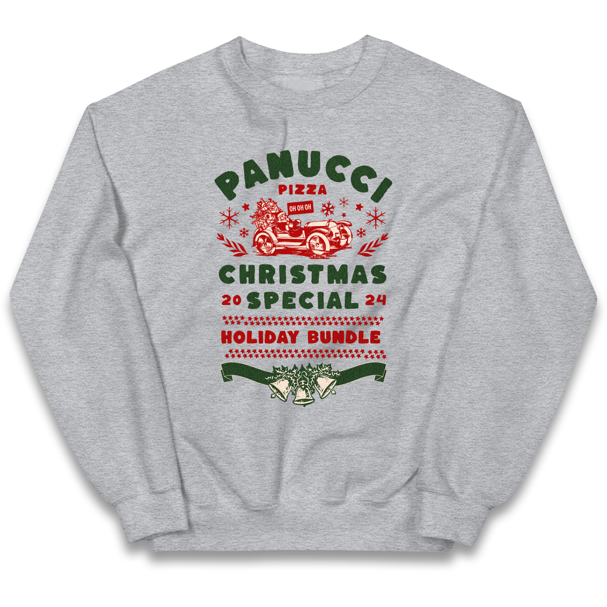 Panucci Pizza Christmas Special Christmas kids sweatshirt