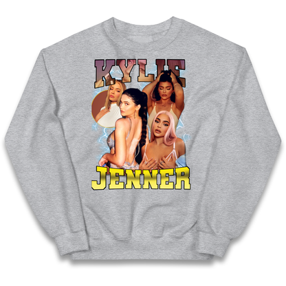Kylie Jenner Pink Lips kids sweatshirt