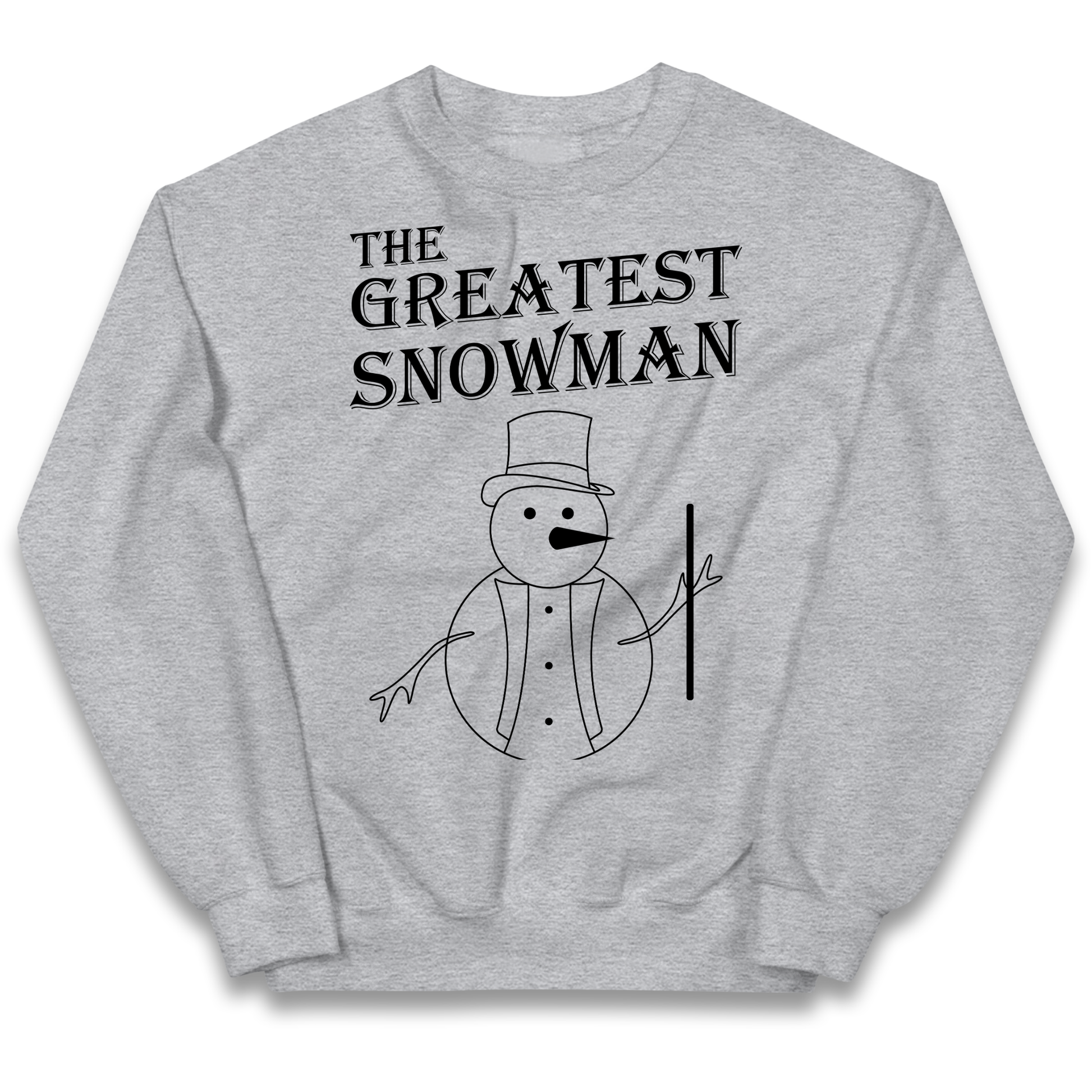 The Greatest Snowman Christmas kids sweatshirt