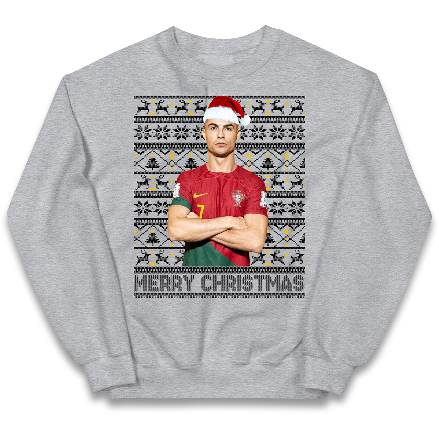 Merry Christmas Ronaldo kids sweatshirt