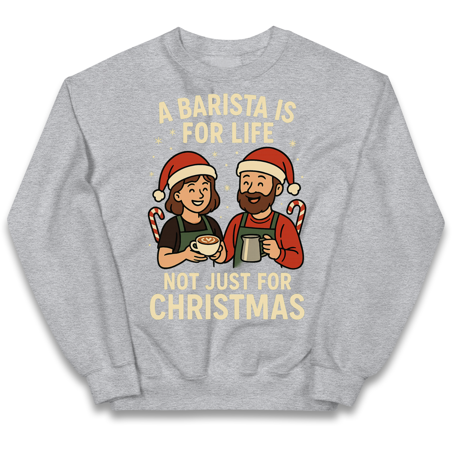 Barista Christmas Kids Jumper