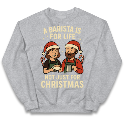 Barista Christmas Kids Jumper
