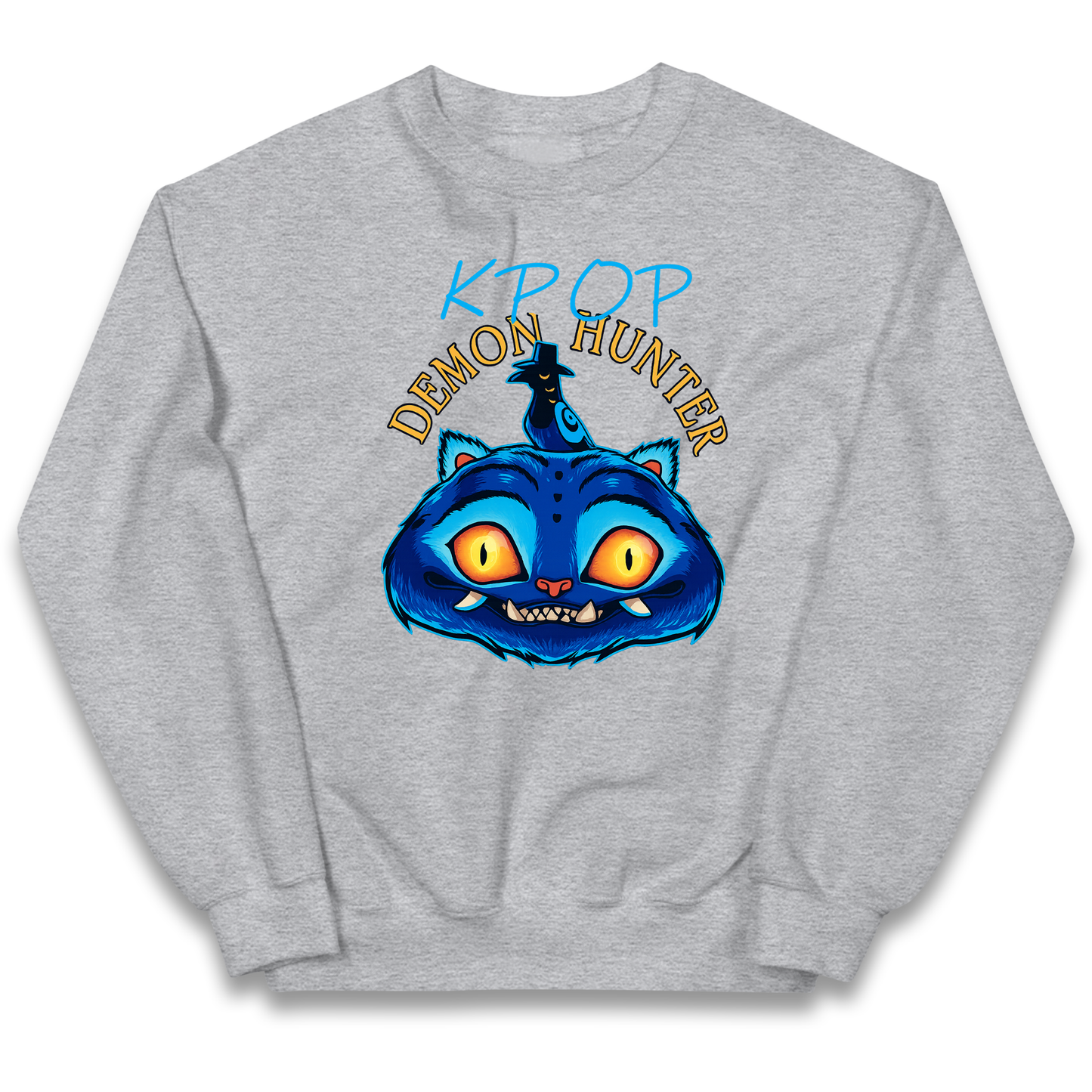 Kpop Demon Hunter Derpy Tiger kids sweatshirt