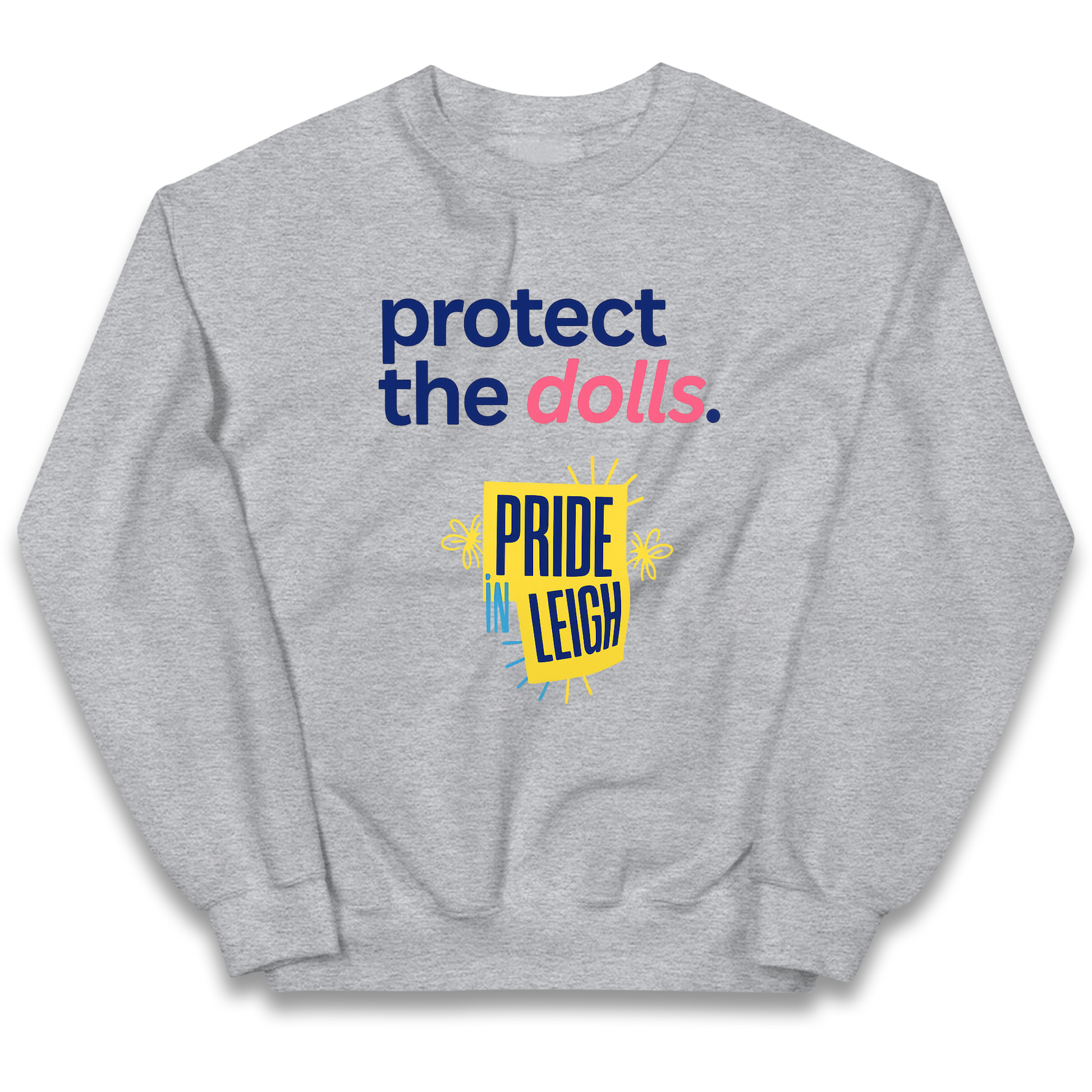 Protect The Dolls Slogan kids sweatshirt